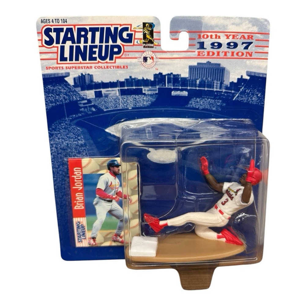 Brian Jordan 1997 Starting Lineup St Louis Cardinals Figure MLB